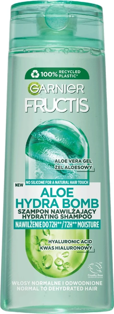 Garnier Fructis Aloe Hydra Bomb szampon wzmacniający, 400 ml