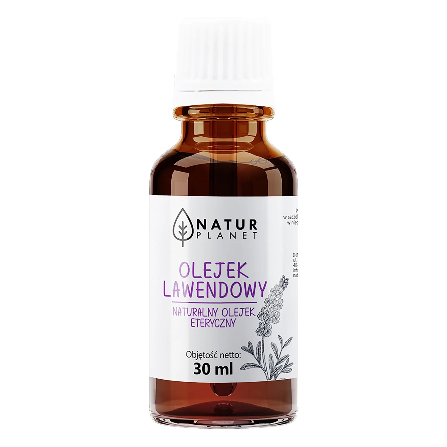 Natur Planet, Olejek lawendowy, 30 ml