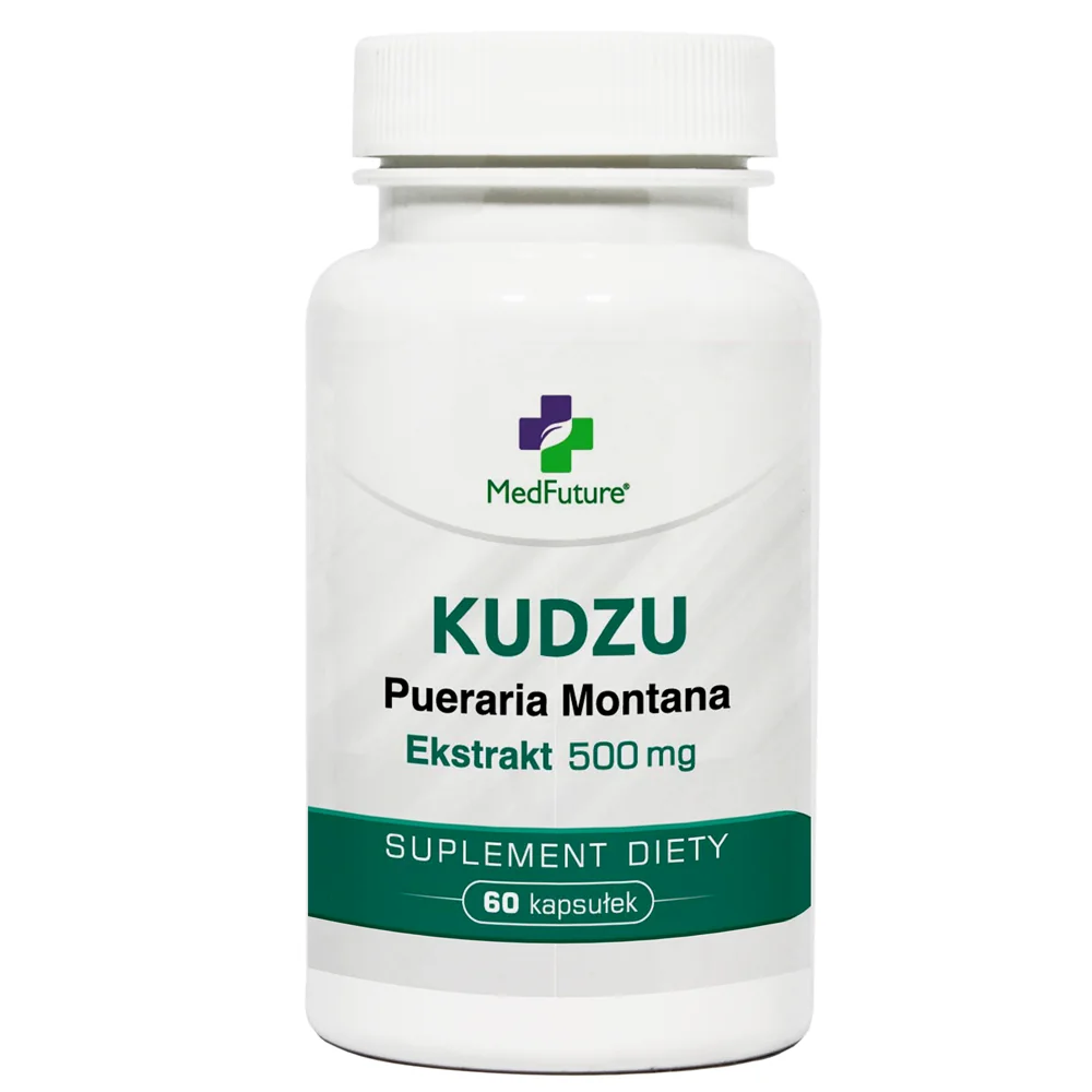 MedFuture Kudzu ekstrakt 500 mg, 60 kapsułek