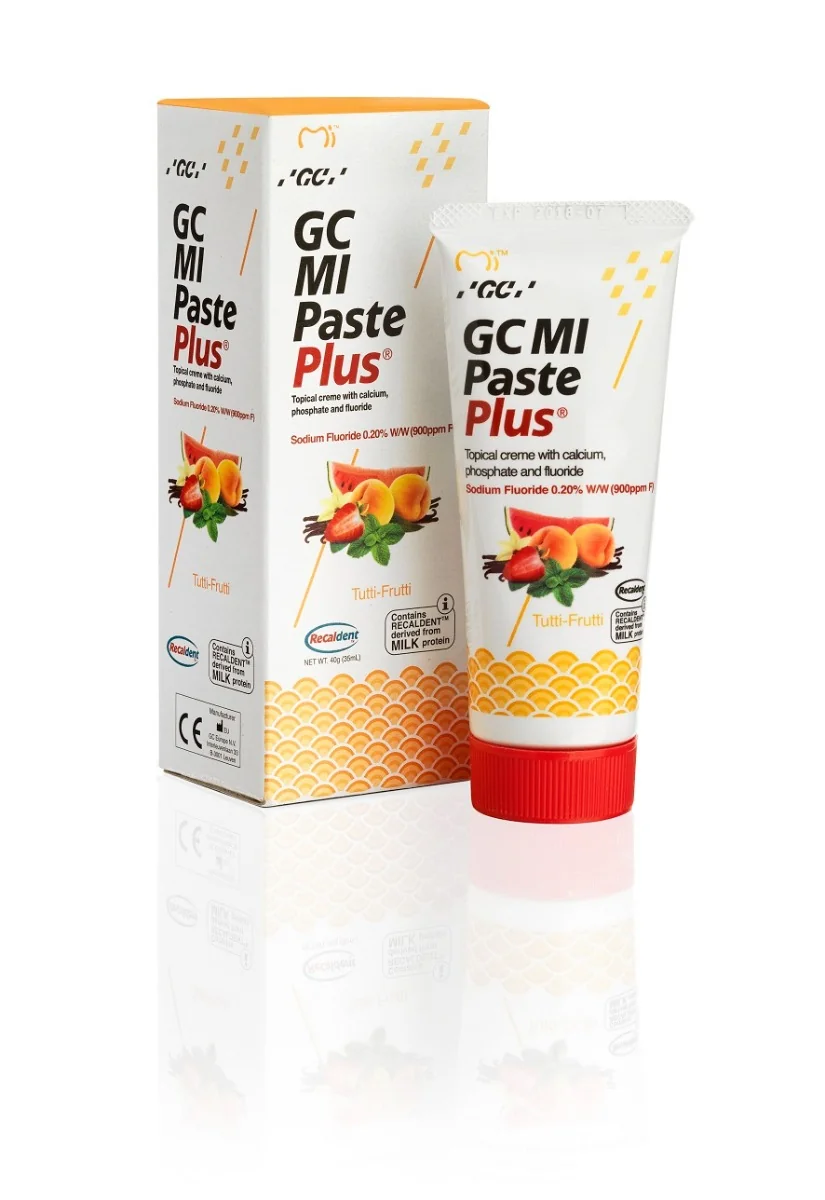 GC Mi Paste Plus, Pasta z fluorem Tutti-Fruti, 35ml