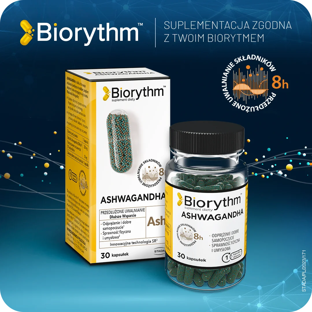 BIOrythm Ashwagandha 200 mg 30 kapsułek