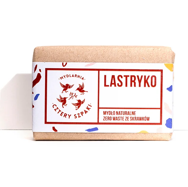 Mydlarnia 4 Szpaki naturalne mydło lastryko zero waste, 110 g