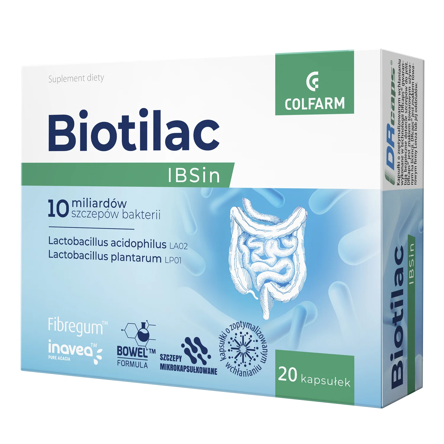 Biotilac IBSin, 20 kapsułek