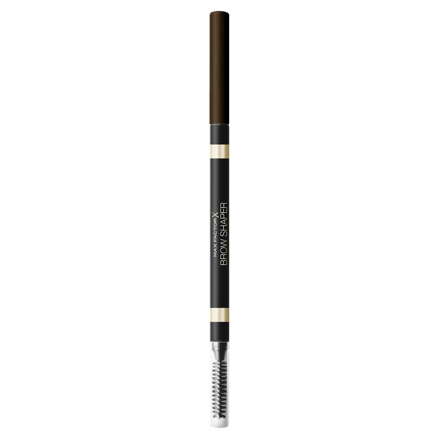 Max Factor Brow Shaper automatyczna kredka do brwi ze szczoteczką nr 30 – Deep Brown, 0,9 g