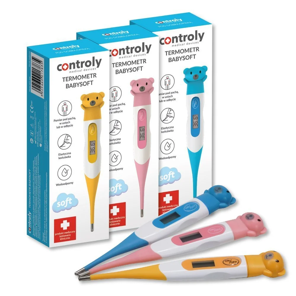 Controly Babysoft, termometr, 1 sztuka