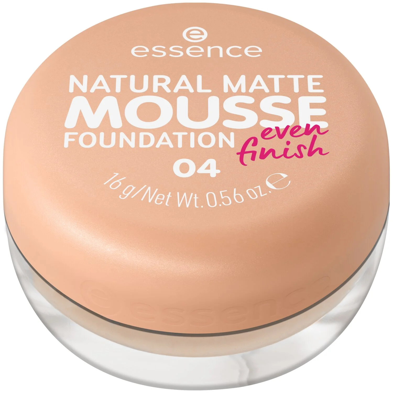 Essence Natural Matte Mousse Foundation podkład do twarzy w musie 04, 16 g 