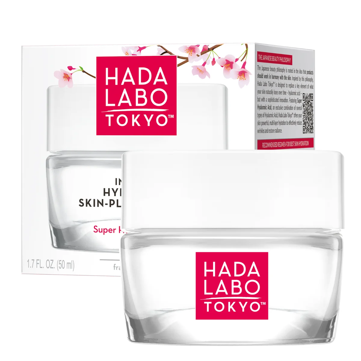 Hada Labo Tokyo White, hydro-żel wypełniający skórę na dzień i na noc, 50 ml