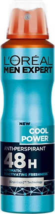 L`Oreal Men Expert Cool Power dezodorant w sprayu, 150 ml