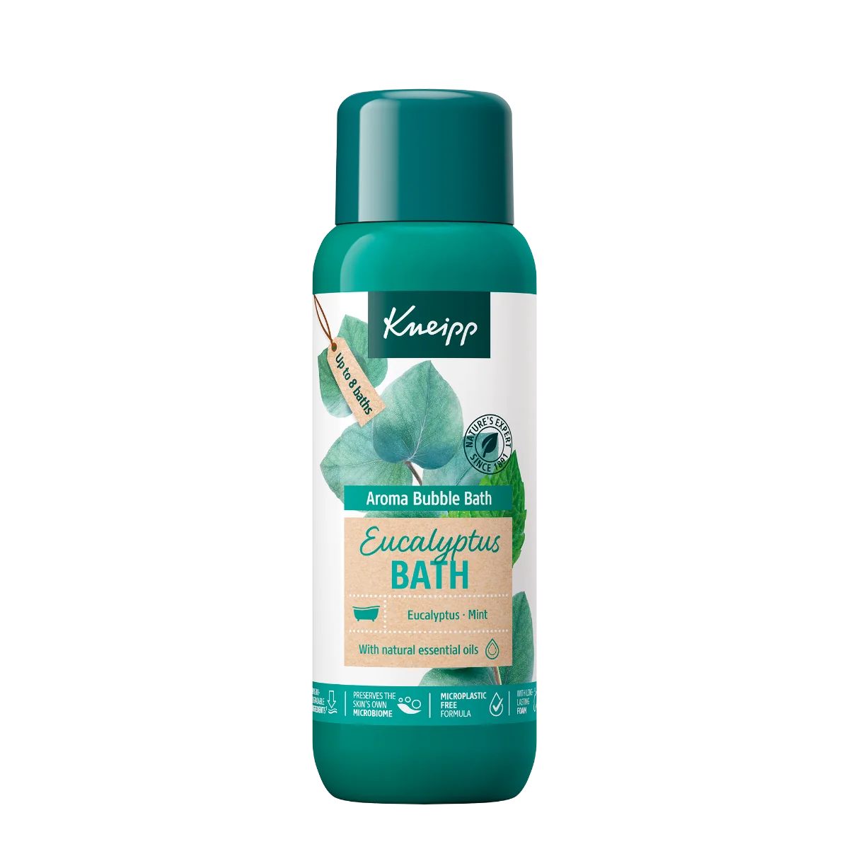 Kneipp Aroma Bubble Bath Eucalyptus Bath pianka do kąpieli eukaliptusowa, 400 ml