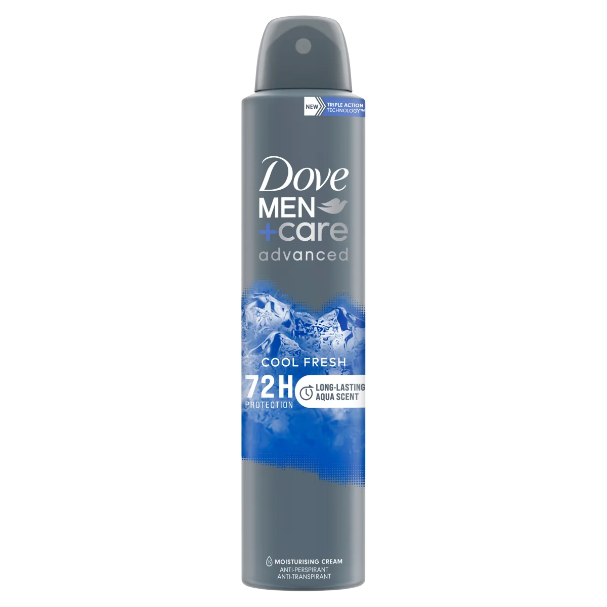 Dove Men + Care Advanced Cool Fresh Antyperspirant w aerozolu dla mężczyzn, 200 ml