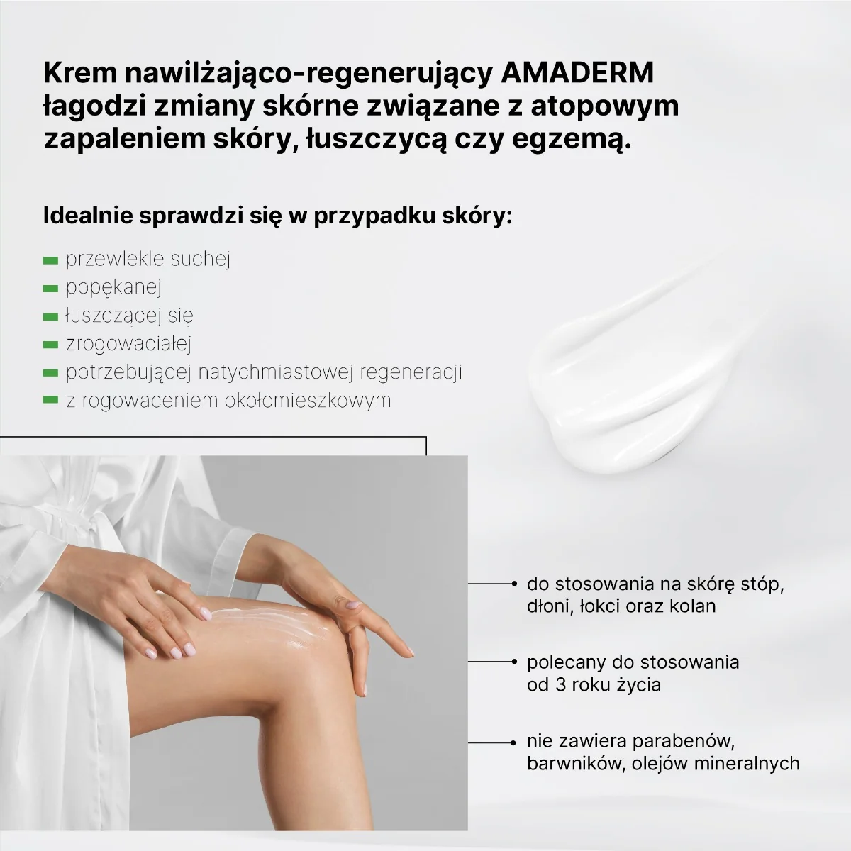 Amaderm krem nawilżająco-regenerujący, 50 ml