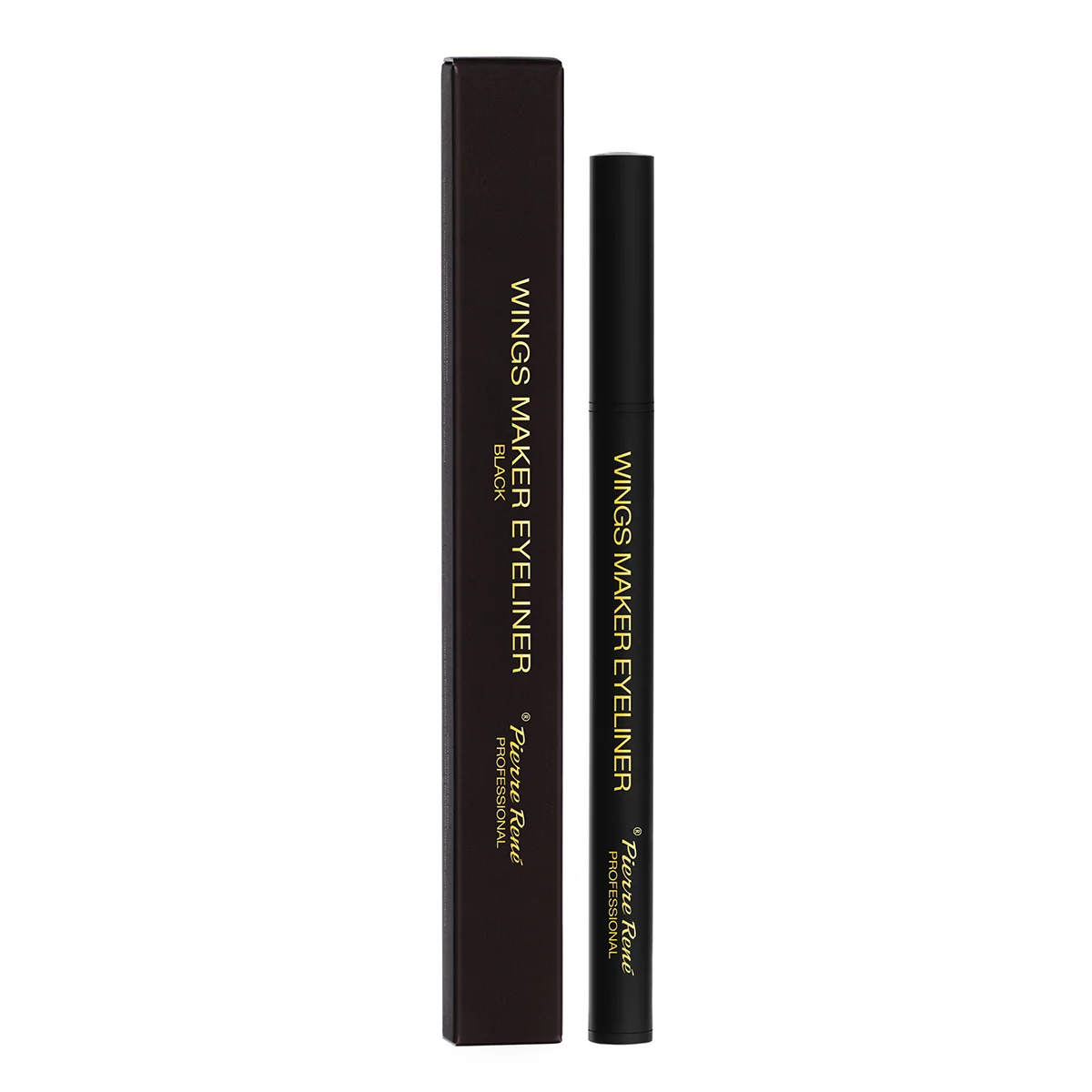 Pierre René Wings Marker Eyeliner pisak do oczu, brązowy, 0,5 g