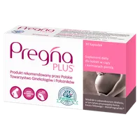 Pregna Plus, suplement diety, 30 kapsułek