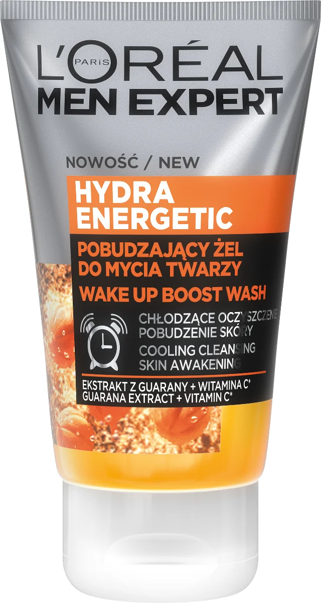 L`Oreal Men Expert Hydra Energetic pobudzający żel do mycia twarzy, 100 ml