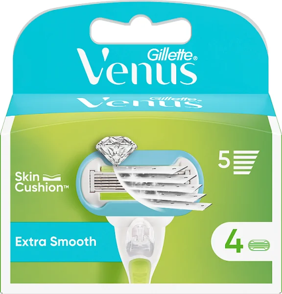 Venus Extra Smooth, 4 wkłady do maszynki