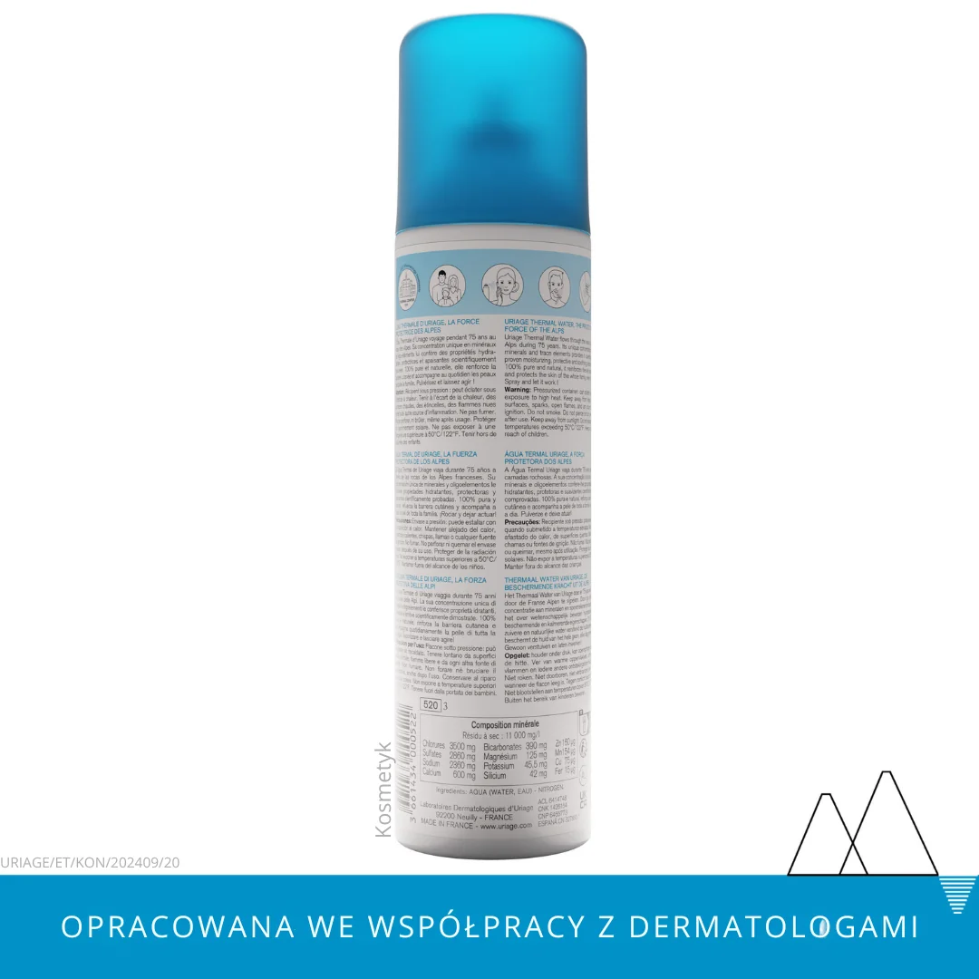 Uriage Eau Thermale woda termalna w sprayu, 300 ml