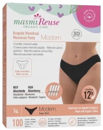 Masmi, majtki menstruacyjne Modern rozmiar S, 1 szt.