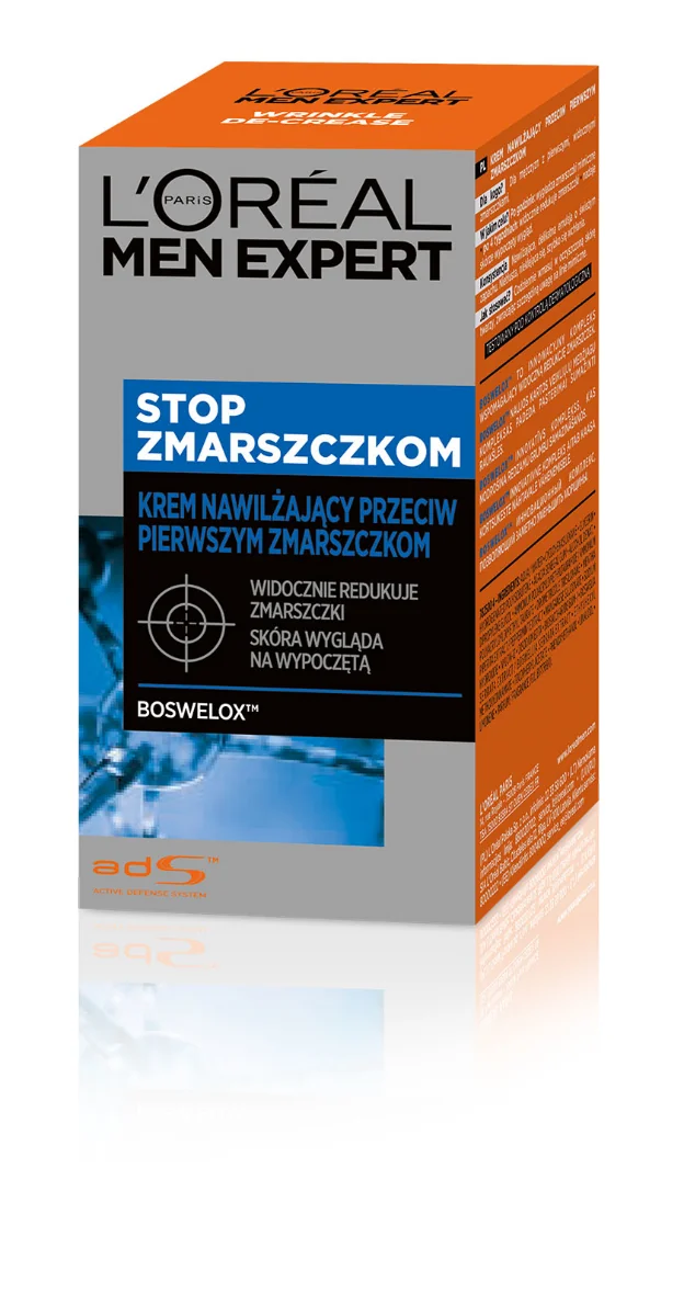 L`Oreal Men Expert Stop zmarszczkom krem nawilżający przeciw pierwszym zmarszczkom, 50 ml