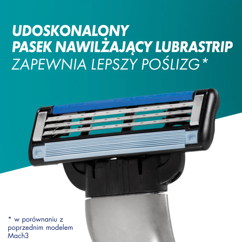 Gillette Zestaw podarunkowy: maszynka Mach3 + 1 ostrze + żel Series 200 ml + kosmetyczka 