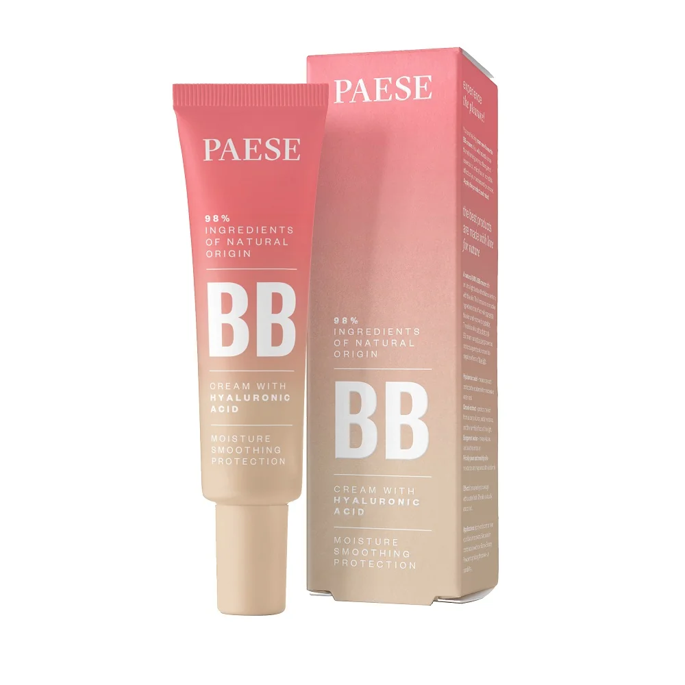 Paese krem BB z kwasem hialuronowym, natural, 30 ml