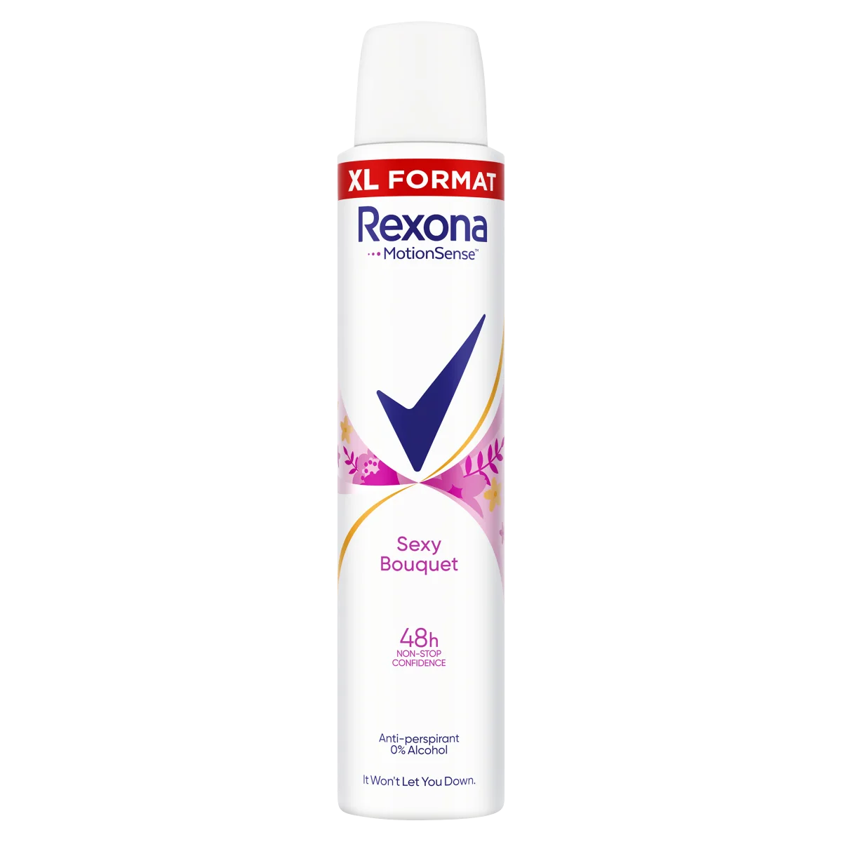 Rexona Motion Sense Sexy Bouquet antyperspirant w aerozolu, 200 ml 