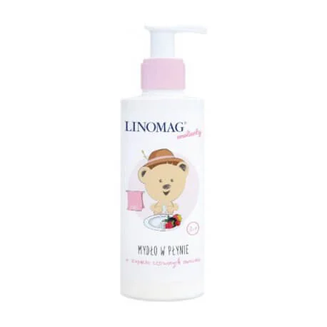 Linomag, mydło o zapachu czerwonych owoców, 200 ml