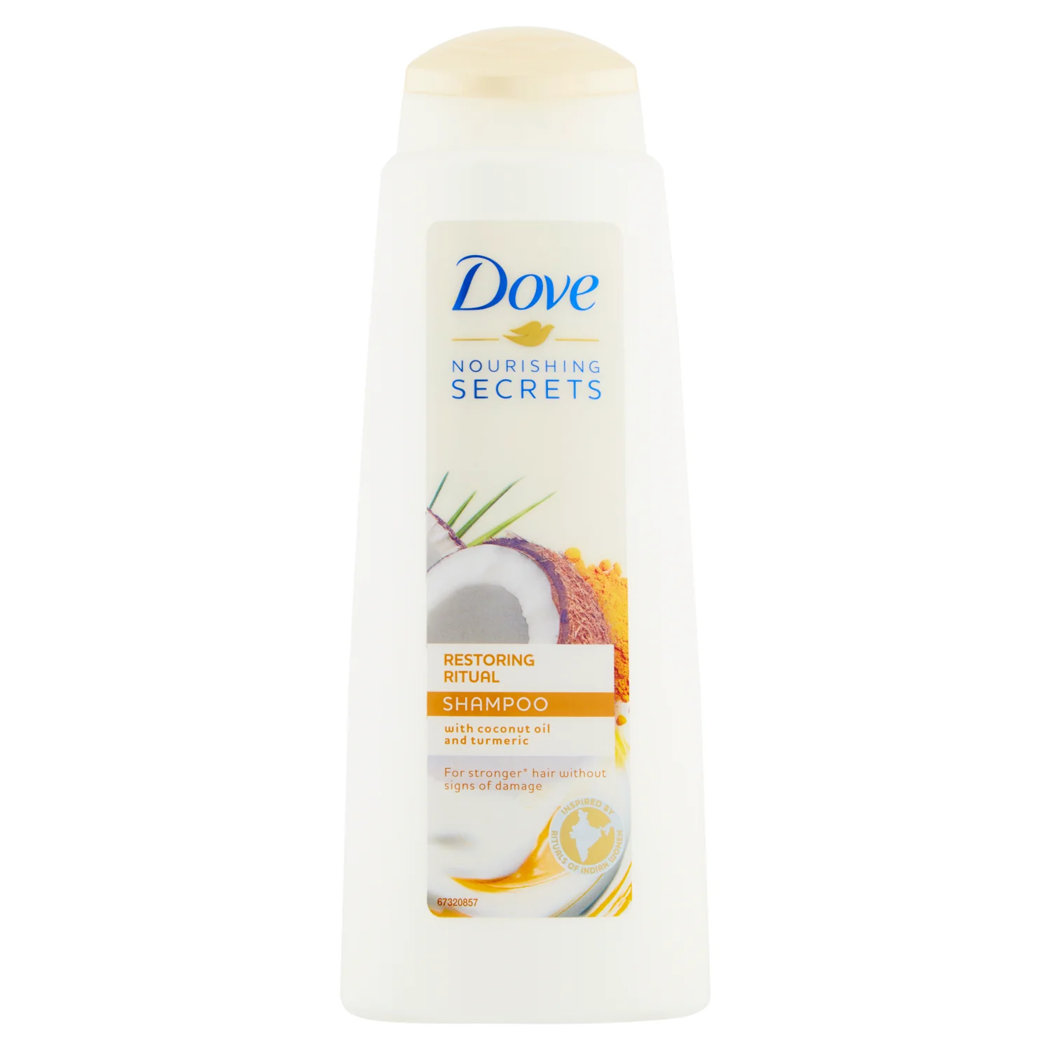 Dove Nourishing Secrets Restoring Ritual, szampon do włosów zniszczonych, 400 ml