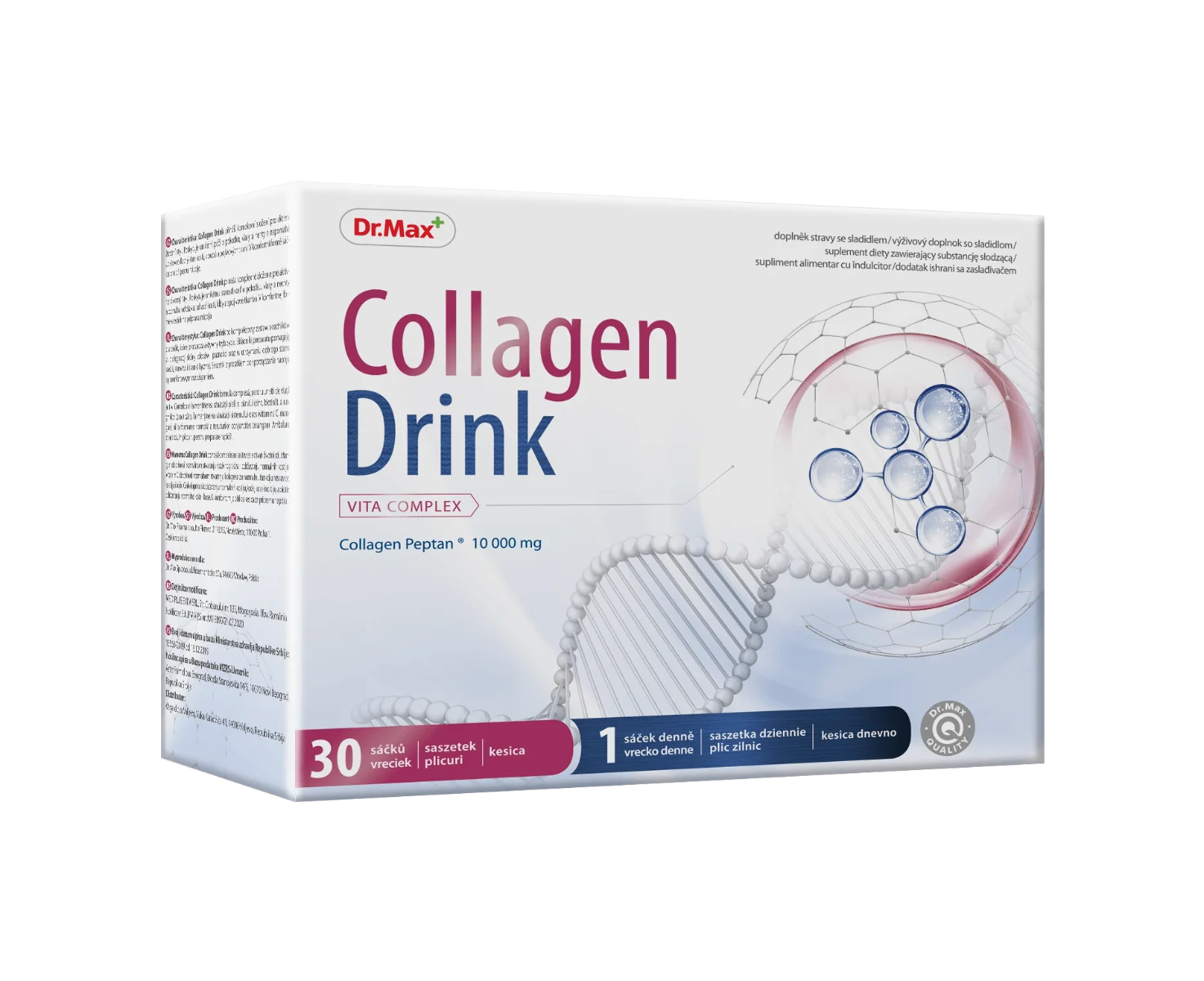 Collagen Drink Dr. Max, suplement diety, 30 saszetek