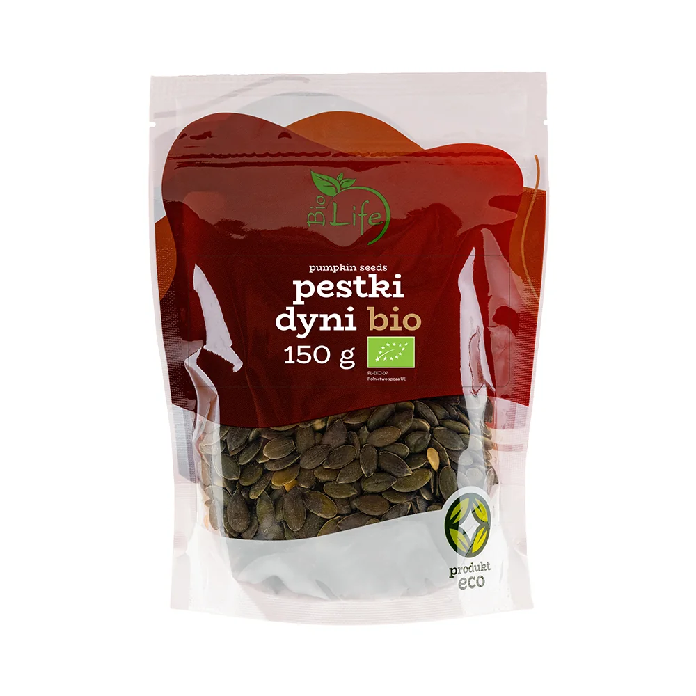 BioLife ekologiczne pestki dyni, 150 g