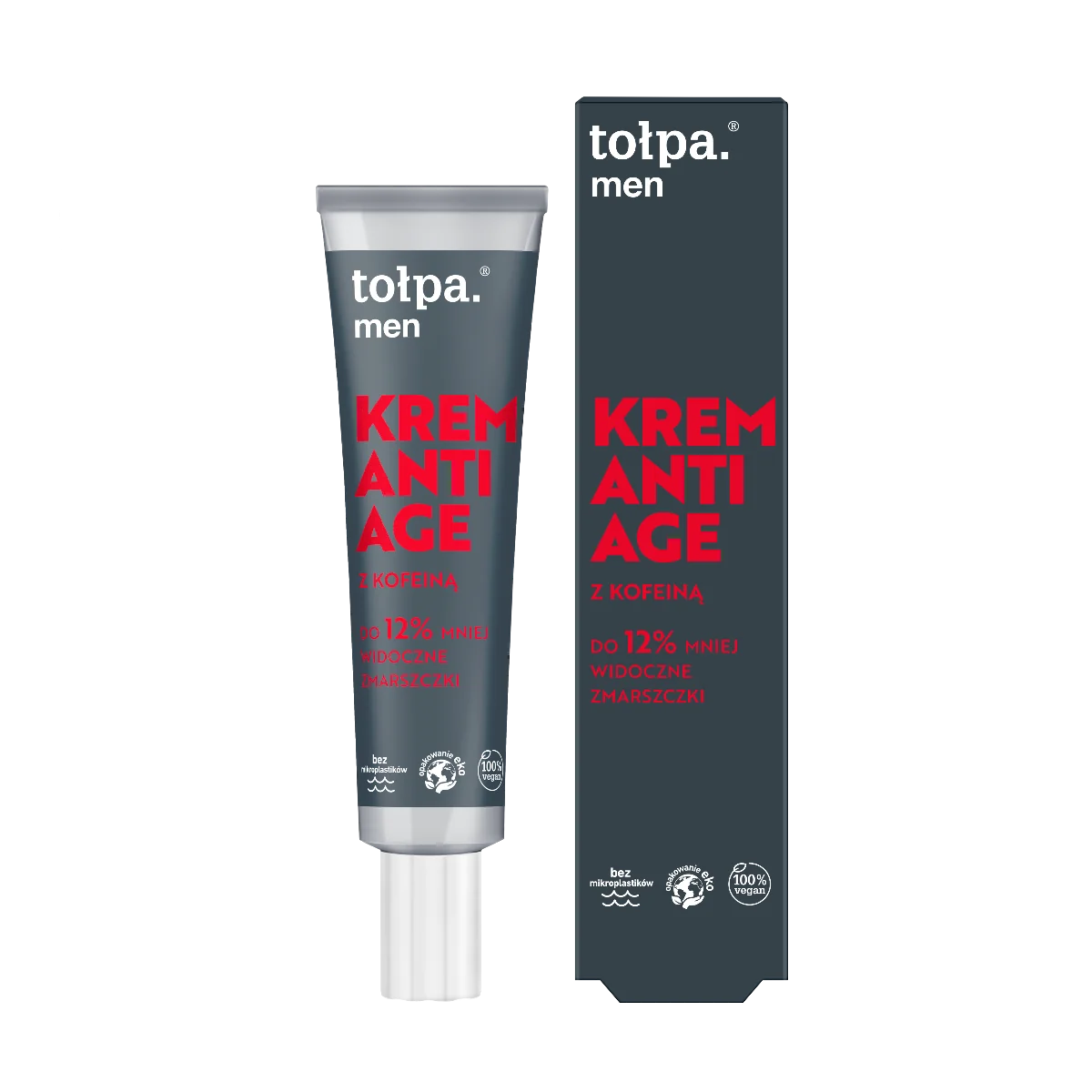 Tołpa Men, krem Anti-Age z kofeiną, 40 ml