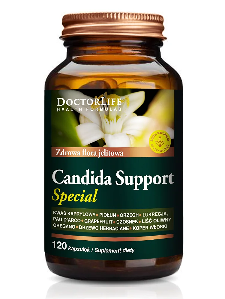 Doctor Life, Candida Support Special, 120 kapsułek