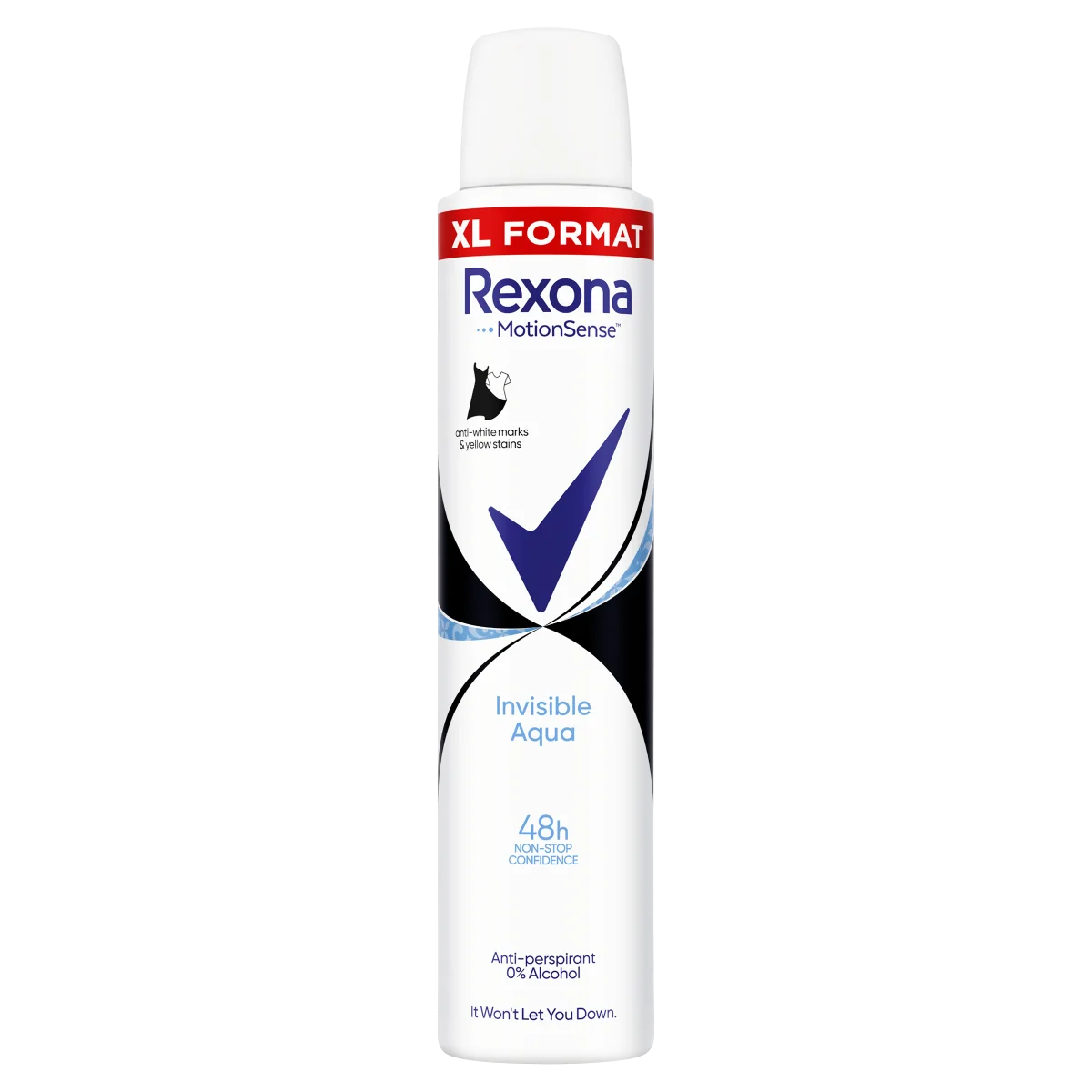 Rexona Motion Sense Invisible Aqua antyperspirant w aerozolu, 200 ml