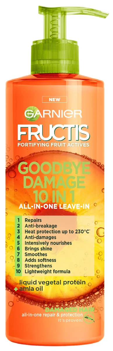 Garnier Fructis Goodbye Damage krem do włosów 10w1, 400 ml