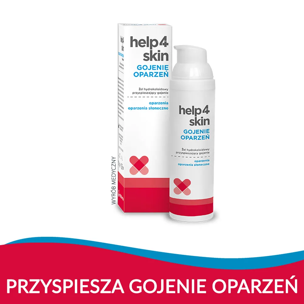 Help4Skin Gojenie Oparzeń, żel, 75 g 