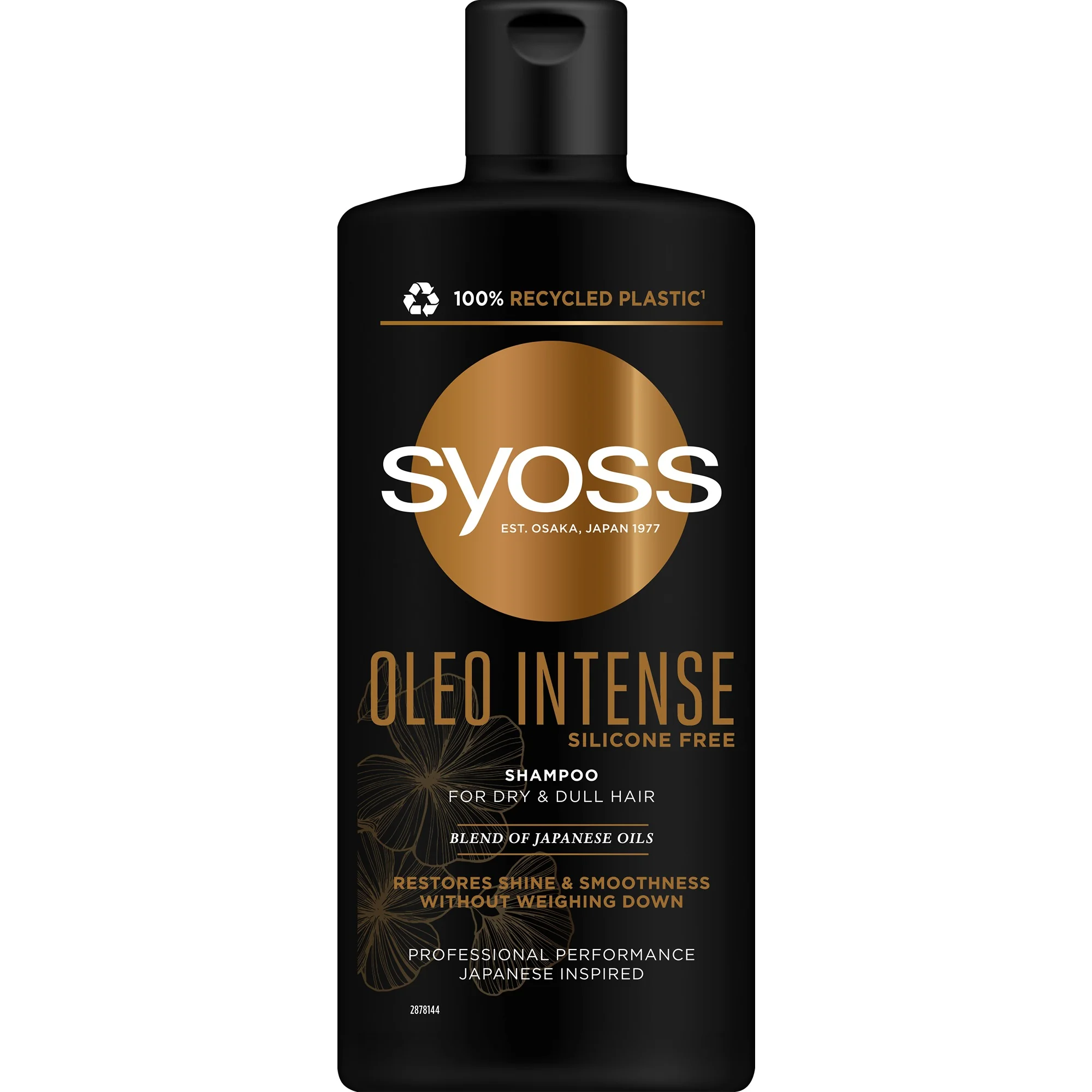 Syoss Oleo Intense szampon do włosów suchych i matowych przywracający blask i miękkość, 440 ml