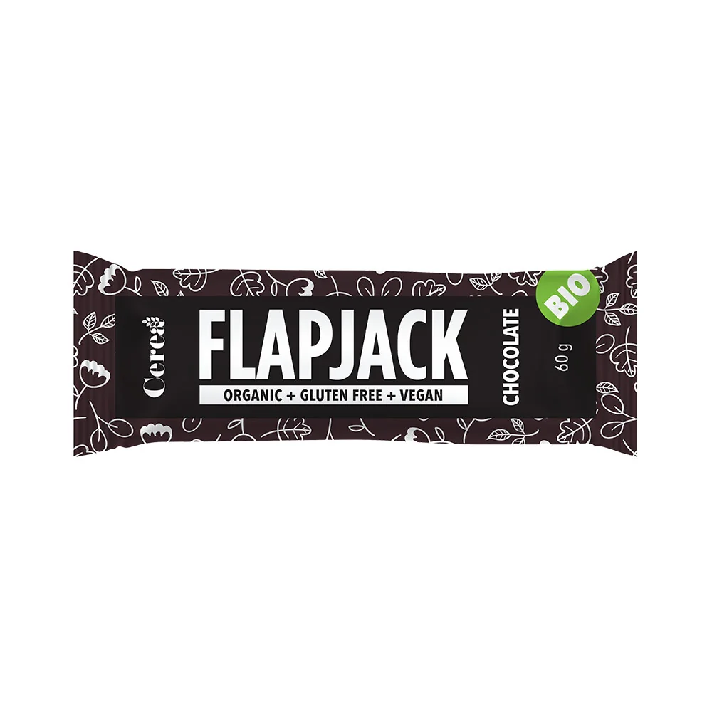 Cerea Flapjack Chocolate BIO baton owsiany pieczony, 60 g