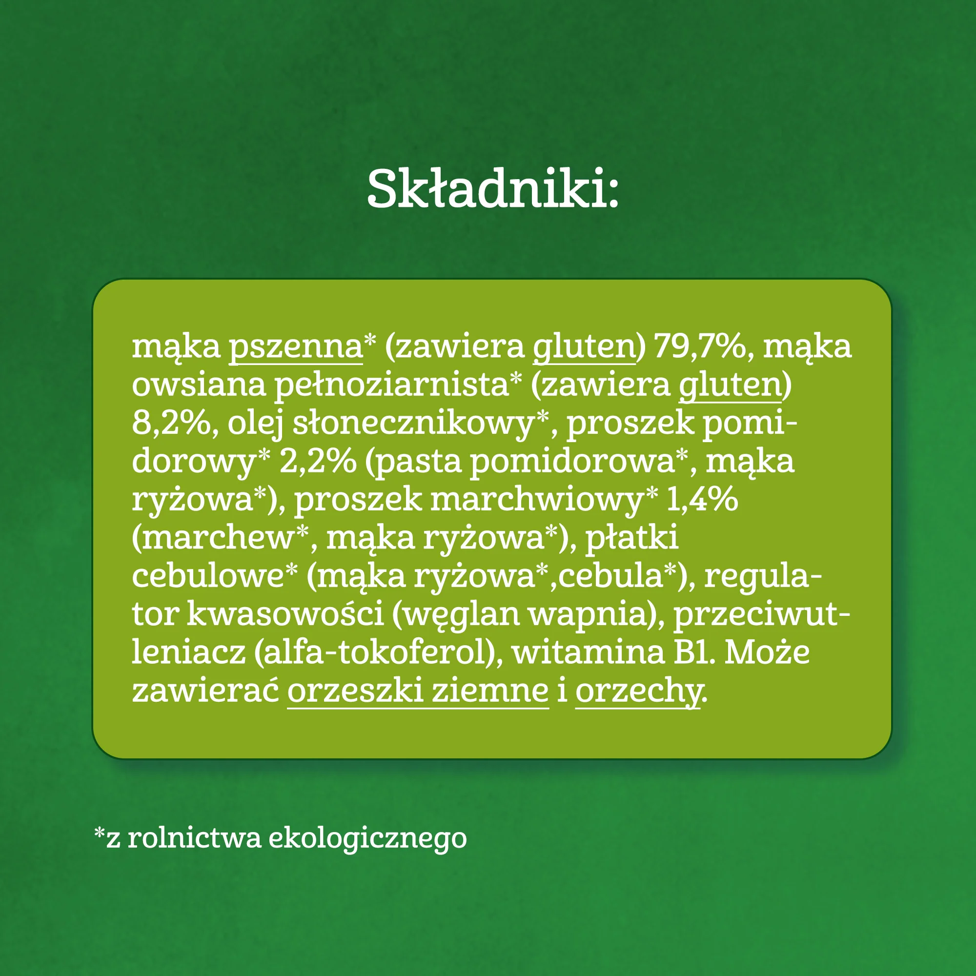 Gerber Organic chrupki pszenno-owsiane pomidor, marchewka dla niemowląt po 10 miesiącu, 35 g