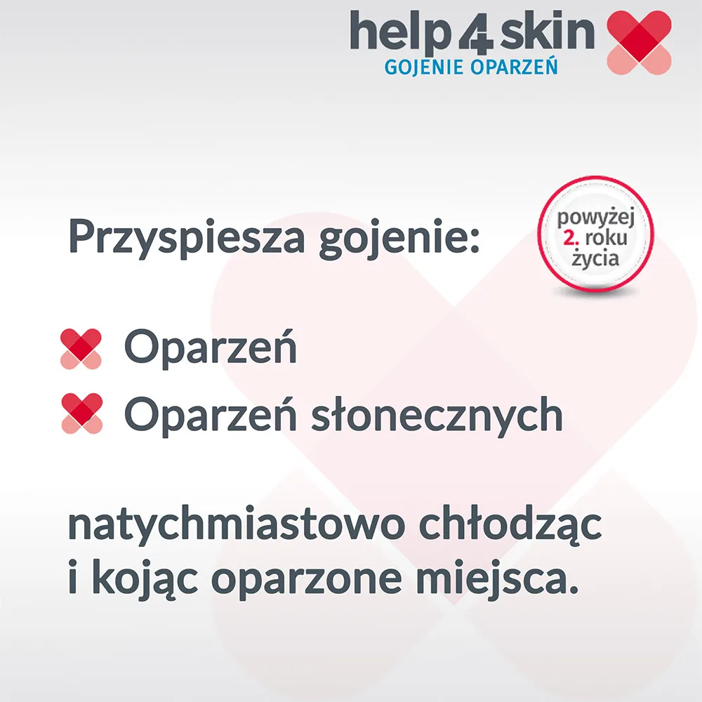 Help4Skin Gojenie Oparzeń, żel, 75 g 