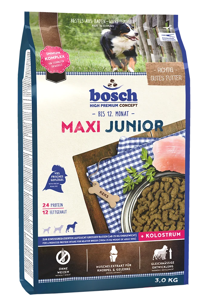 Bosch Maxi Junior karma dla psów, 3 kg