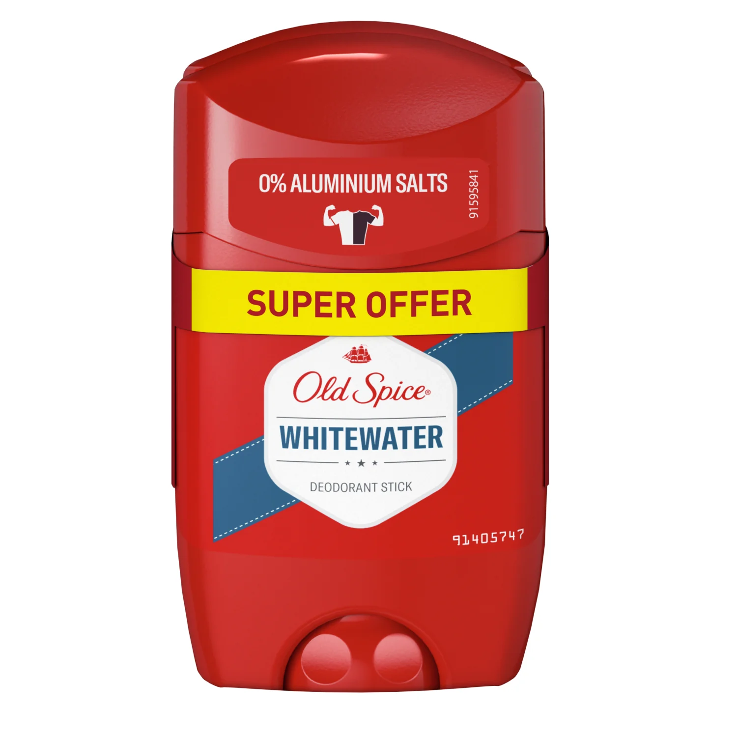 Old Spice Whitewater, Dezodorant w sztyfcie dla mężczyzn, 2x50 ml