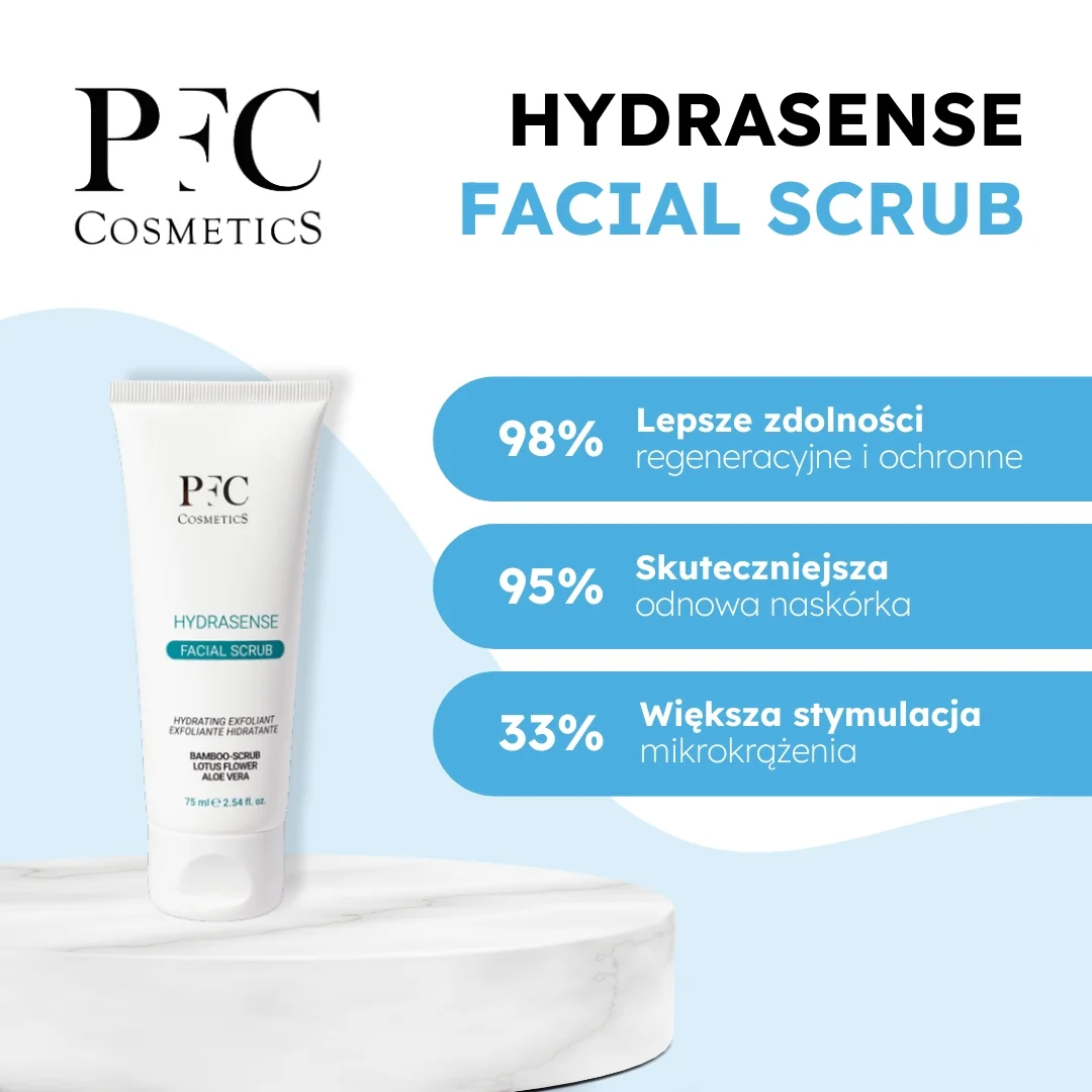 PFC Hydrasense Facial Scrub peeling, 75 ml