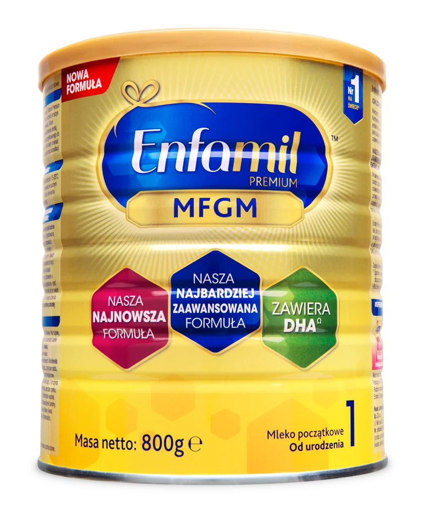 Enfamil Premium MFGM 1, mleko początkowe od urodzenia, 800 g