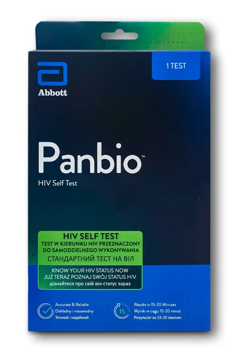 Test Panbio HIV Self-Test, test, 1 sztuka 