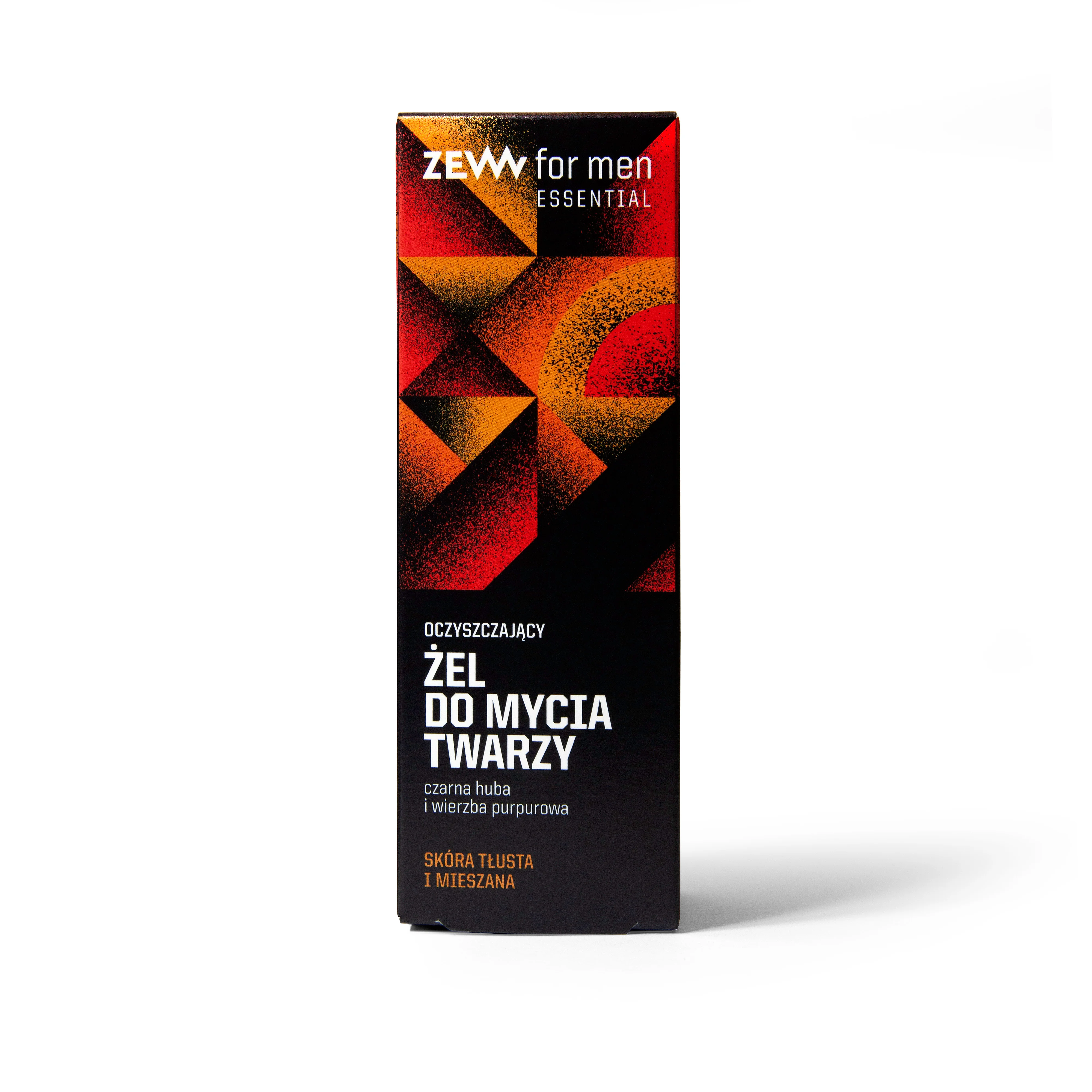 ZEW For Men Essential oczyszczający żel do twarzy Skóra tłusta i mieszana, 100 ml