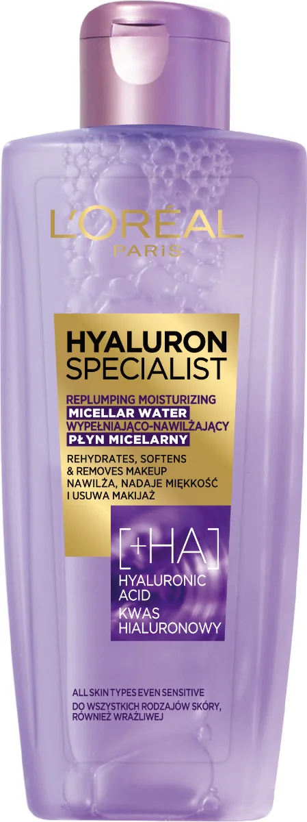 L`Oreal Paris Hyauloron Specialist Płyn micelarny do twarzy, 200 ml