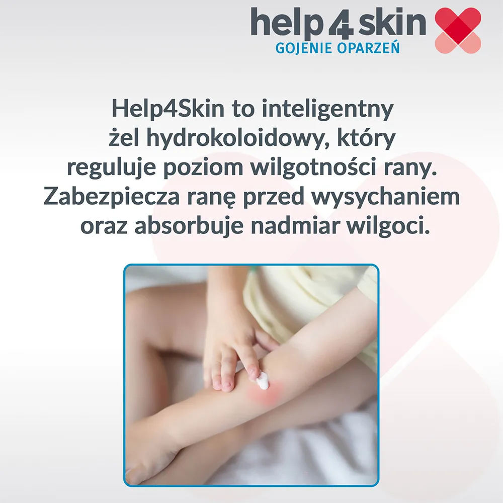 Help4Skin Gojenie Oparzeń, żel, 75 g 