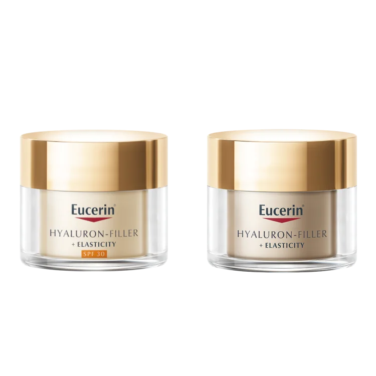 Eucerin Hyaluron-Filler + Elasticity krem na dzień SPF 30, 50 ml + krem na noc , 50 ml