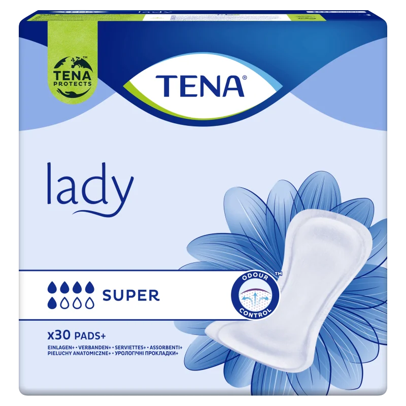 Tena Lady Super, podpaski specjalistyczne, 30 sztuk