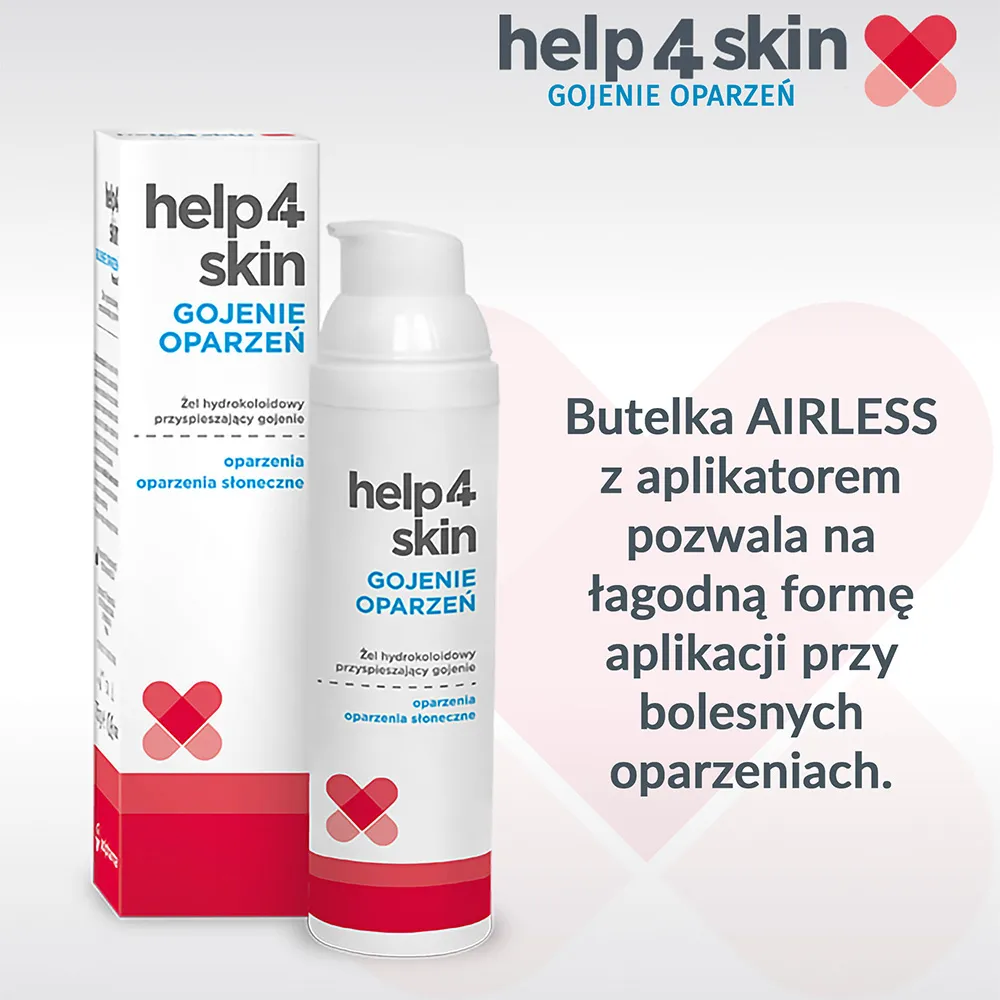 Help4Skin Gojenie Oparzeń, żel, 75 g 