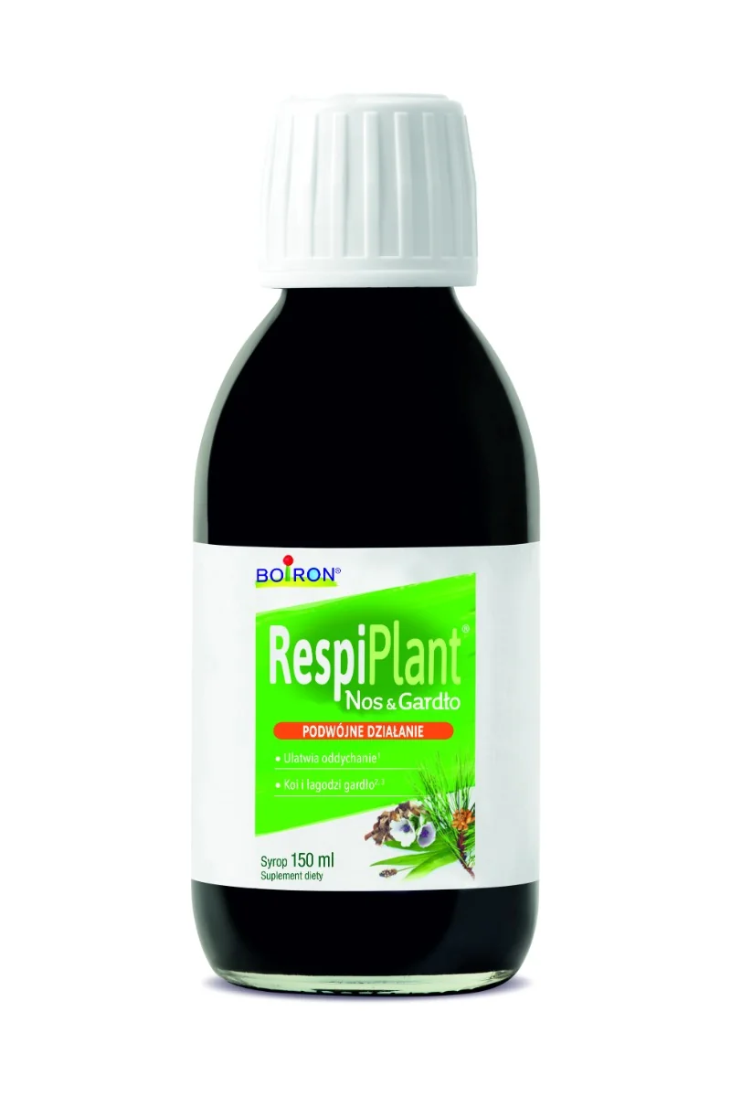 RespiPlant Nos & Gardło syrop, 150 ml 